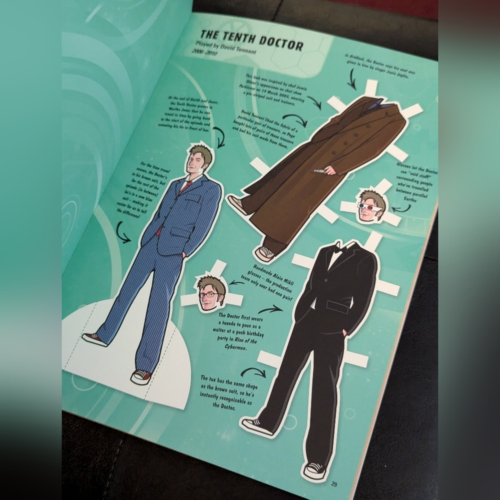 Doctor Who Paper Dolls Book - Picture 6 of 9